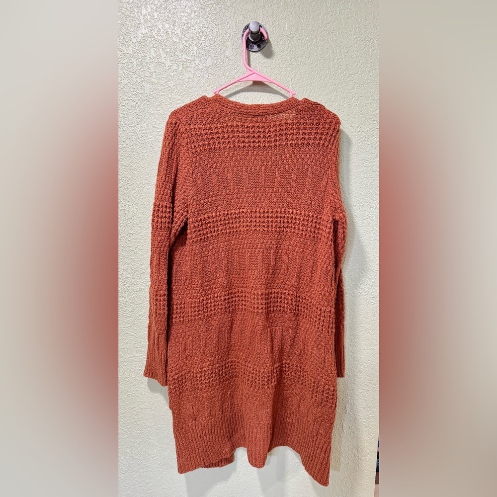 Universal Thread Terracotta Open-Front Cardigan - Picture 3 of 3